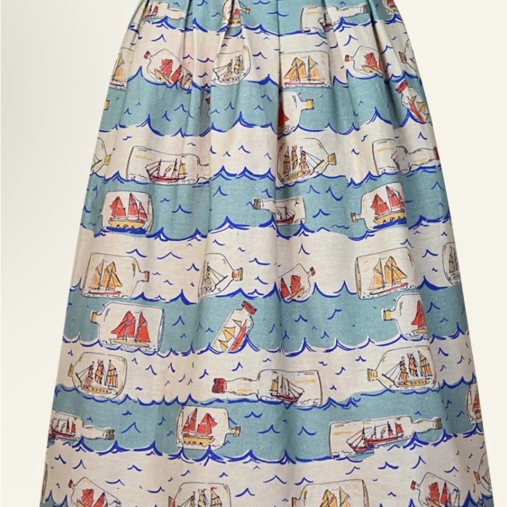 NWT Sailing Adventure A-Line Skirt